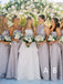Mismatched Elegant Halter Sweetheart A-line Sleeveless Bridesmaid Dresses Online, BG145