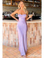 Sexy Lilac Sleeveless Mermaid Sweetheart Long Evening Prom Dress, OL489