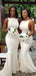 Sleeveless Floor-length Scoop Cheap Modest Sexy Unique  Mermaid Bridesmaid Dresses, BG017