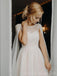 Unique Design beaded Beach Long Wedding Dresses Online, Cheap Bridal Dresses, WD529