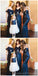 Mismatched Mermaid Cheap Long Navy Sequin Bridesmaid Dresses, WG220