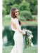 Long Sleeves Lace Mermaid Open Back Sexy Wedding Dresses Online, Cheap Lace Bridal Dresses, WD474