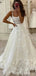 Lace Straps A-line Cheap Lace Wedding Dresses Online, Cheap Bridal Dresses, WD624