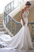 Sexy Long Mermaid See Through Spaghetti Straps Lace Wedding Dresses,,WD744