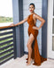 Unique Mismatched Burnt Orange Mermaid Cheap Bridesmaid Dresses Online, WG933