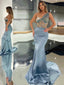 Formal One Shoulder Mermaid Fashion Prom Dresses, BG145