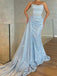 Sleeveless Beadings Mermaid Prom Dresses with Sequins, BG149