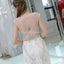 Cap Sleeves Rhinestone Mermaid Wedding Dresses Online, Unique Bridal Dresses, WD583