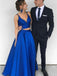 Simple Sexy Two Pieces Sexy Long Evening Prom Dresses, Cheap Sweet 16 Dresses, 18330